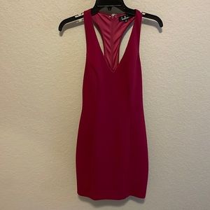 Lulus magenta cocktail dress size medium!